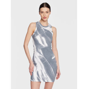 Calvin Klein dámské šedé šaty - L (0IM)